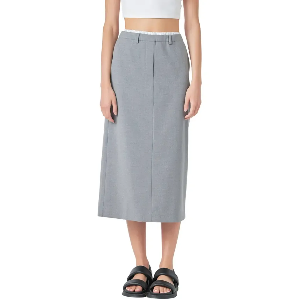 Boxer Waist Skirt by Grey Lab