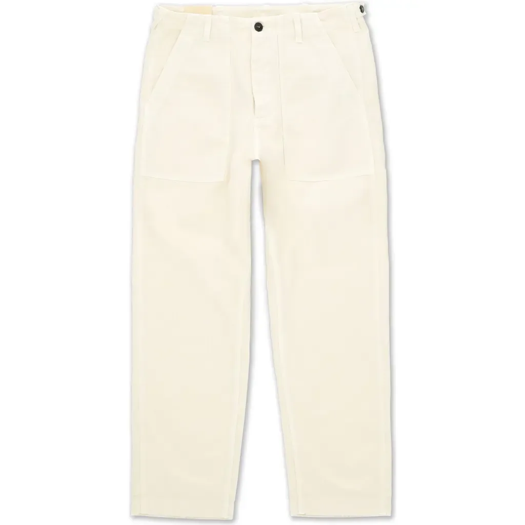 Newfatigue Herringbone Cotton Fatigue Trousers by Fortela