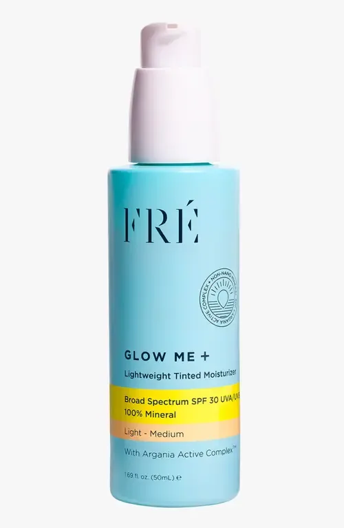 GLOW ME + Tinted Mineral SPF 30 Moisturizer in Light - Medium Brown by FRÉ Skincare