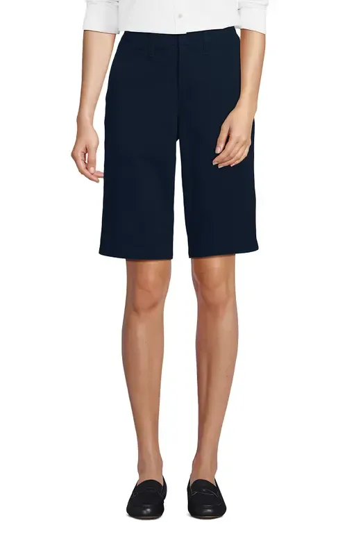 Elastic Back Classic 12" Chino Shorts by Lands' End