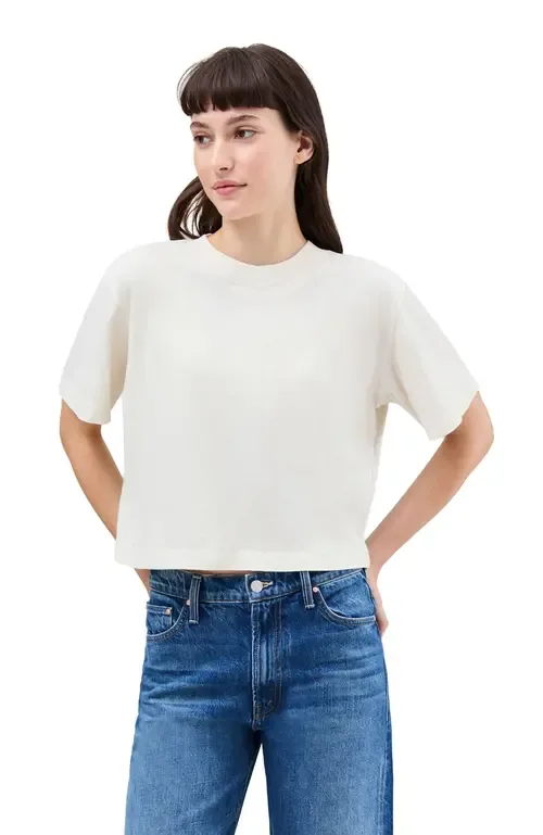 The Relaxed Crop Tee by Richer Poorer