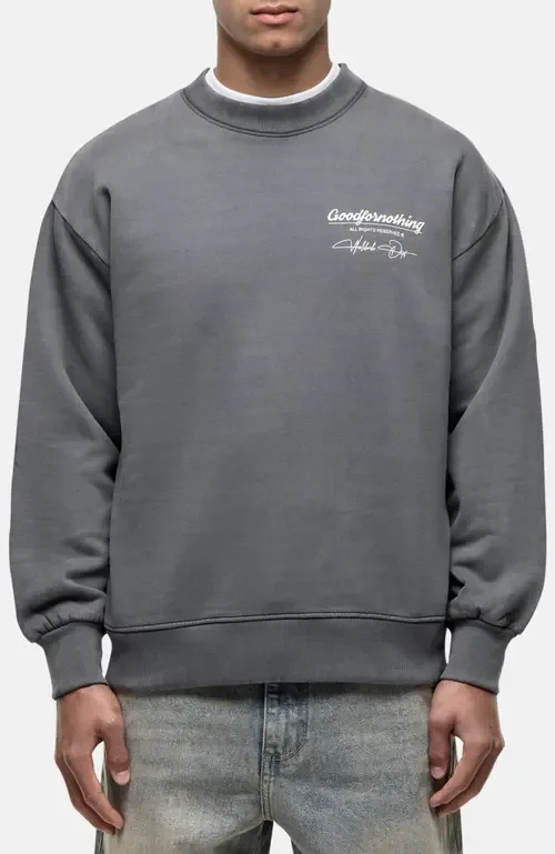 Washed Grey Cult Sweatshirt