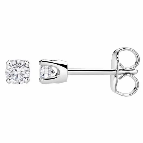 Seraph 2 ct tw Lab Grown Round Diamond Studs 14K Gold Earrings by LuvMyJewelry