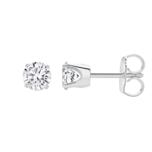 Seraph 2 ct tw Lab Grown Round Diamond Studs 14K Gold Earrings