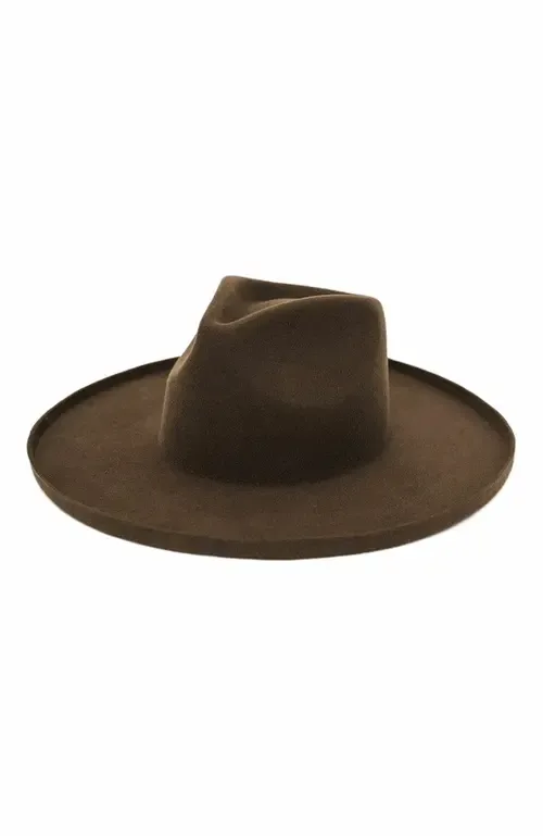 Five Points Wide Brim Fedora Hat by Two Roads Hat Co.