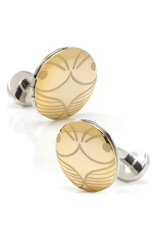 Golden Snitch Cuff Links by Cufflinks, Inc.