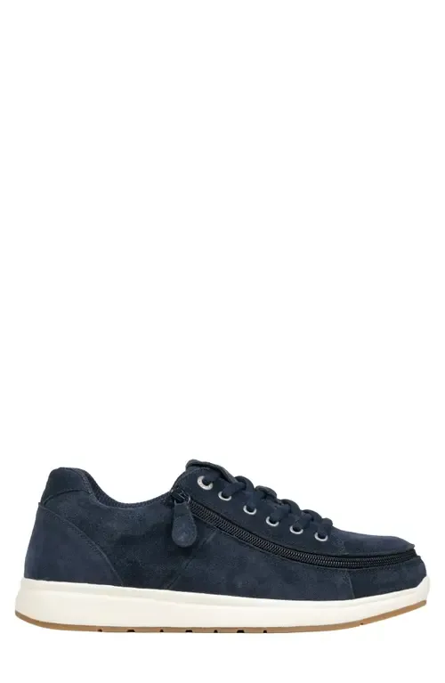 BILLY Comfort Plush Sneaker in Navy Suede