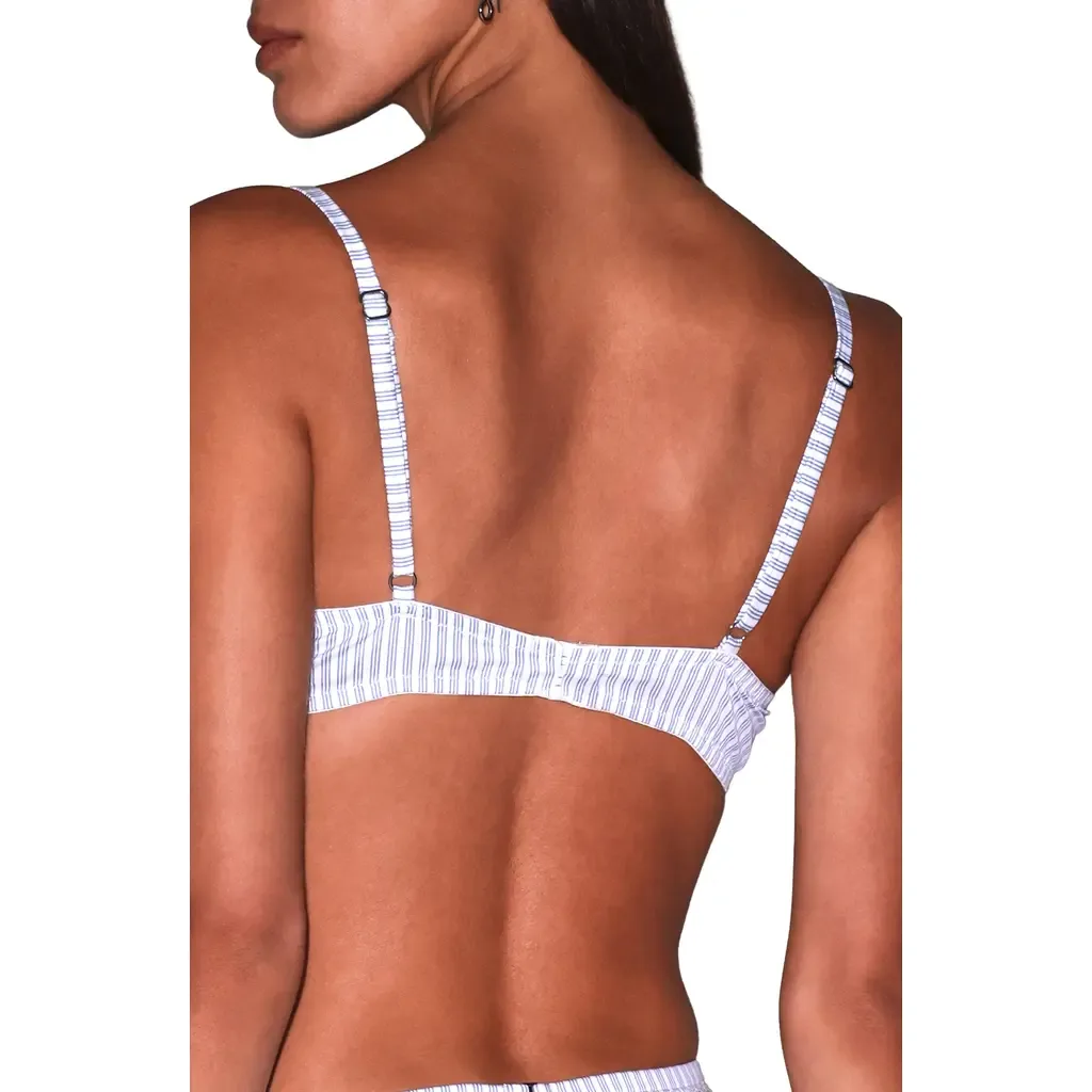 Poplin Underwire Bra by Fleur Du Mal