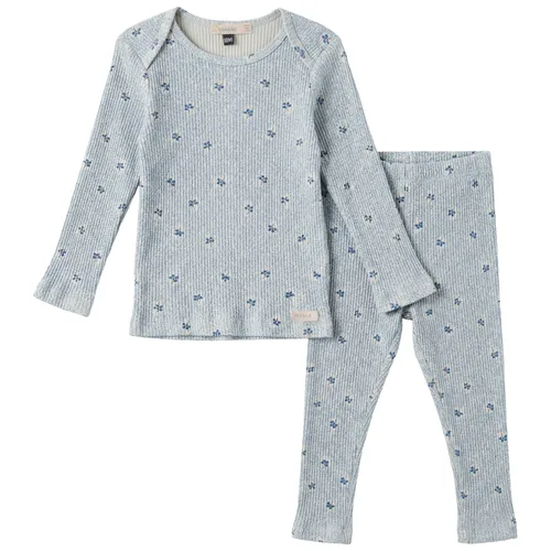 Allover Cherry Print Two Piece Long Sleeve Top and Matching Pants Set by Fragile