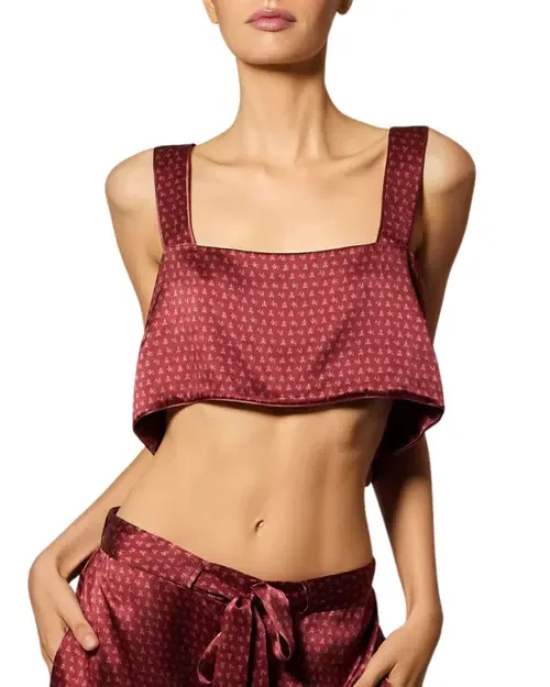 Silk Lounge Moi Et Toi Bandeau by Kiki de Montparnasse
