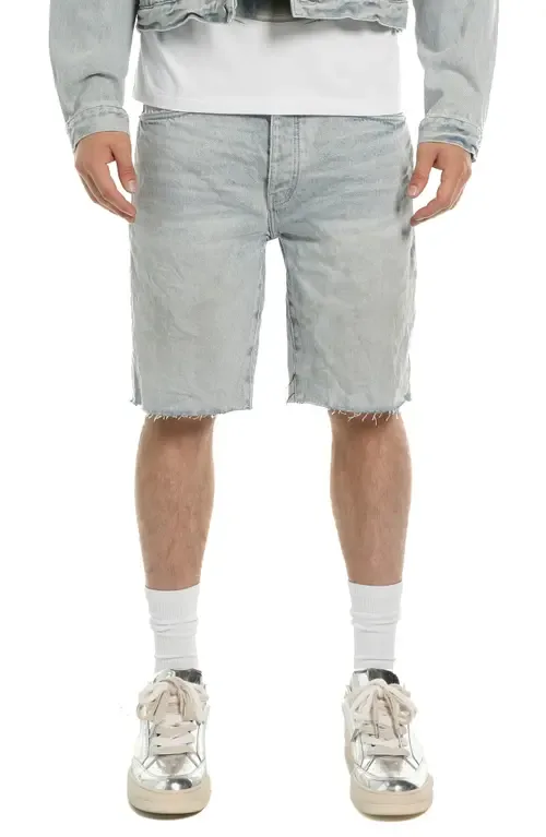 Nova Raw Hem Denim Shorts by PURPLE BRAND