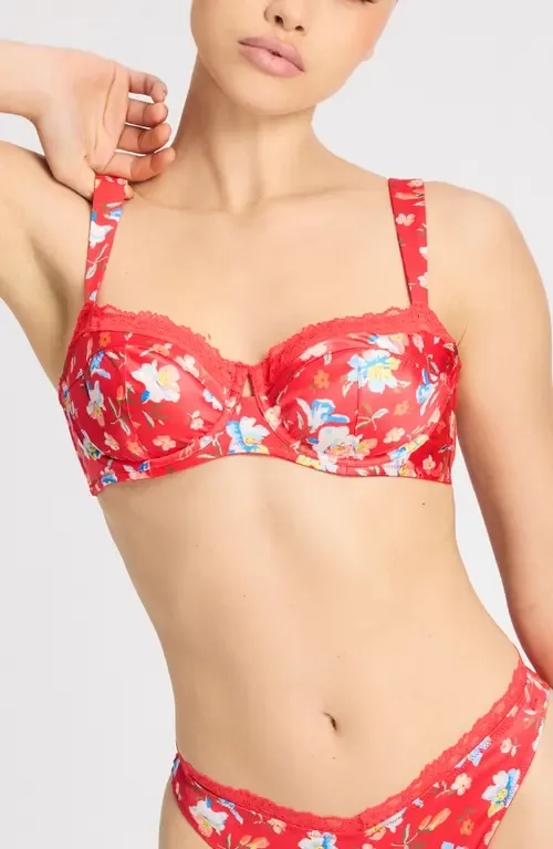 Monamour Unlined Low-Cut Balconette Bra by SAVAGE X FENTY