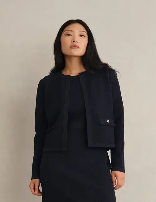 Petra Knitted Jacket by HOBBS LONDON