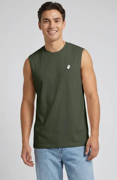 Ghost Midweight Jersey Tank by Dalix