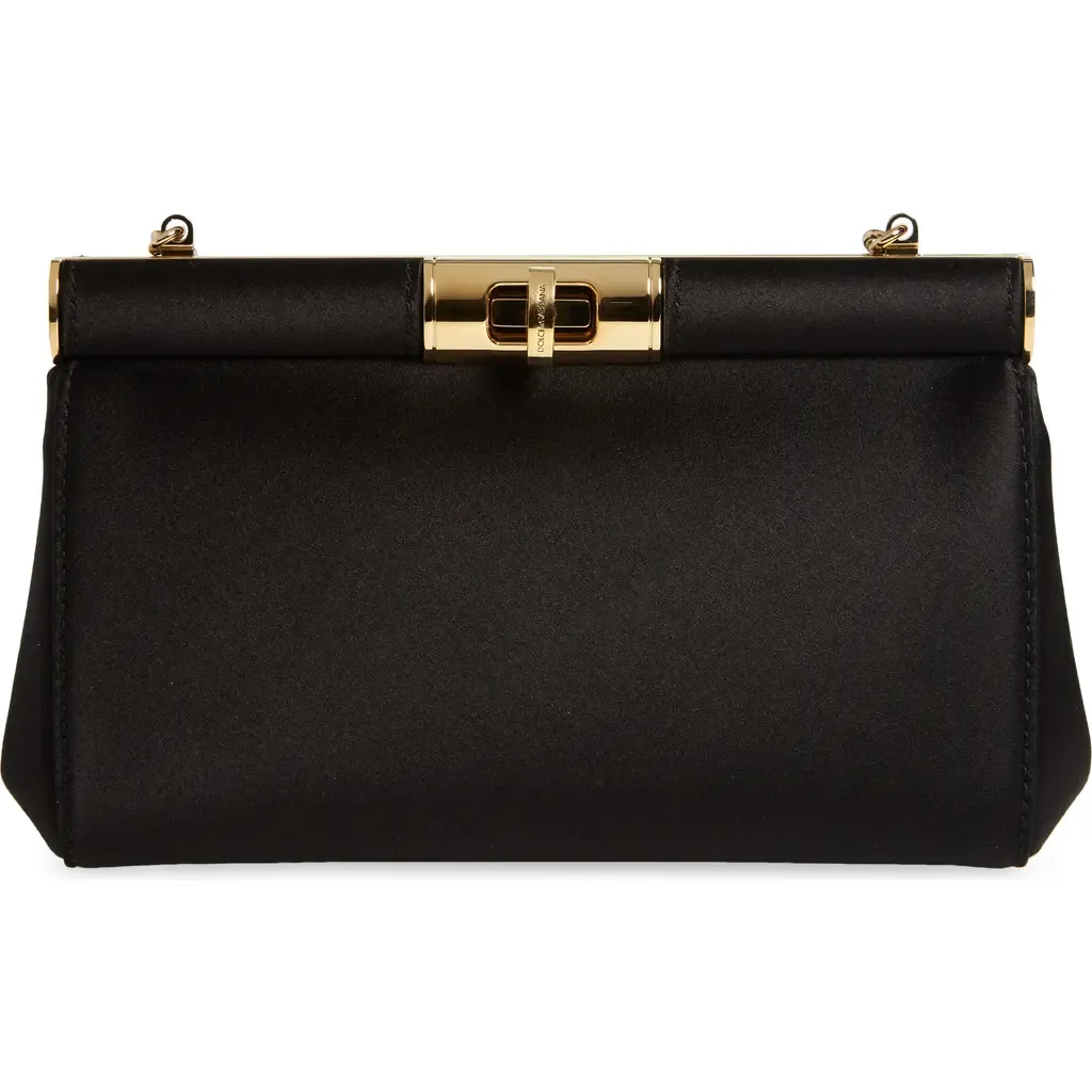 Small Marlene Satin Shoulder Bag by Dolce&Gabbana
