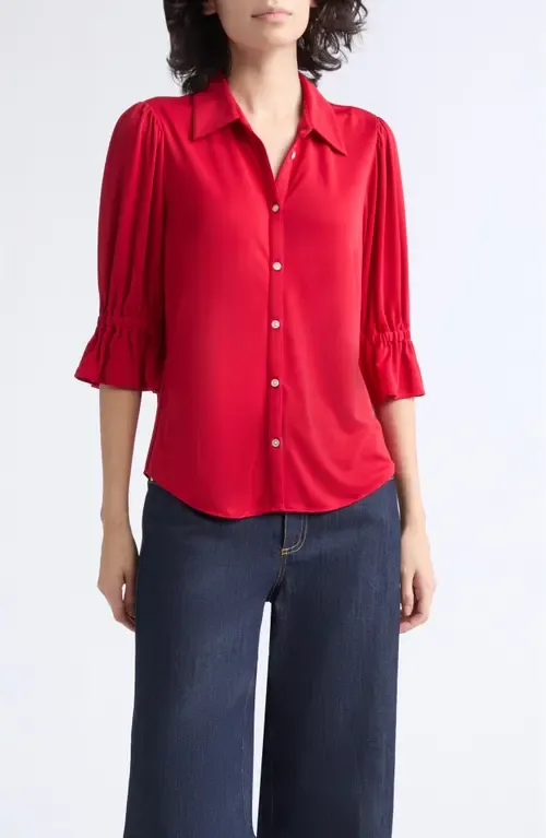 Fiona Matte Jersey Top by Cinq à Sept