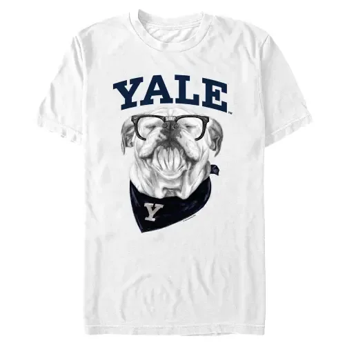 Collegiate Handsome Dan Short Sleeve Graphic T-Shirt by Yale University