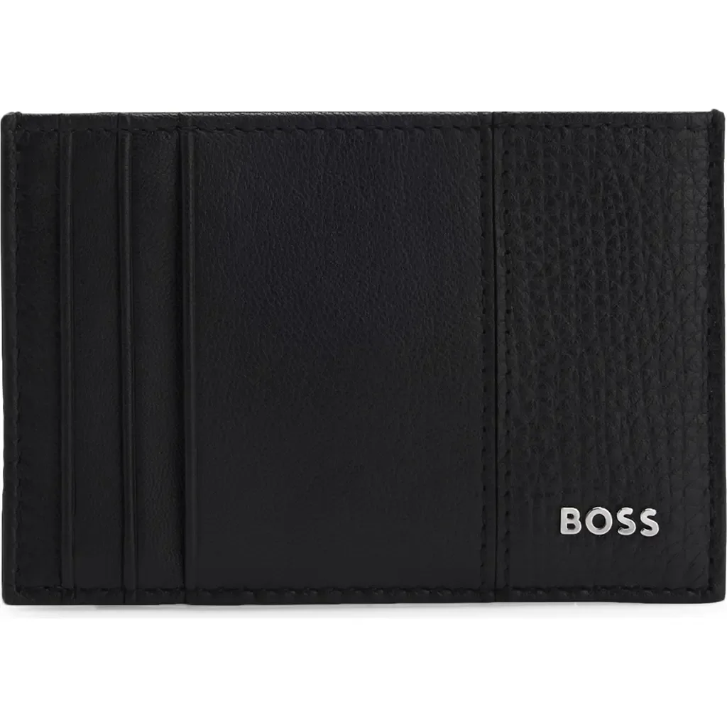 New Crosstown Leather Card Case by HUGO