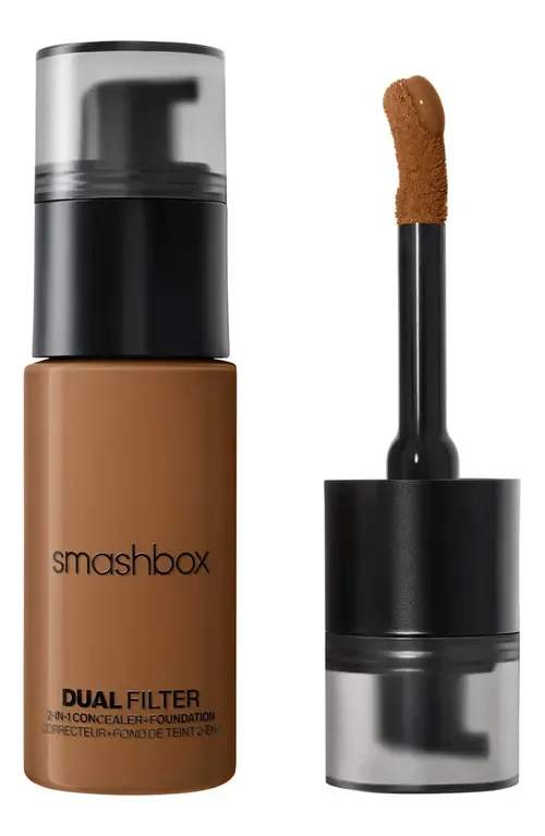 Dual Filter 2-In-1 Concealer & Foundation in Tan Dark 27 Warm by Smashbox