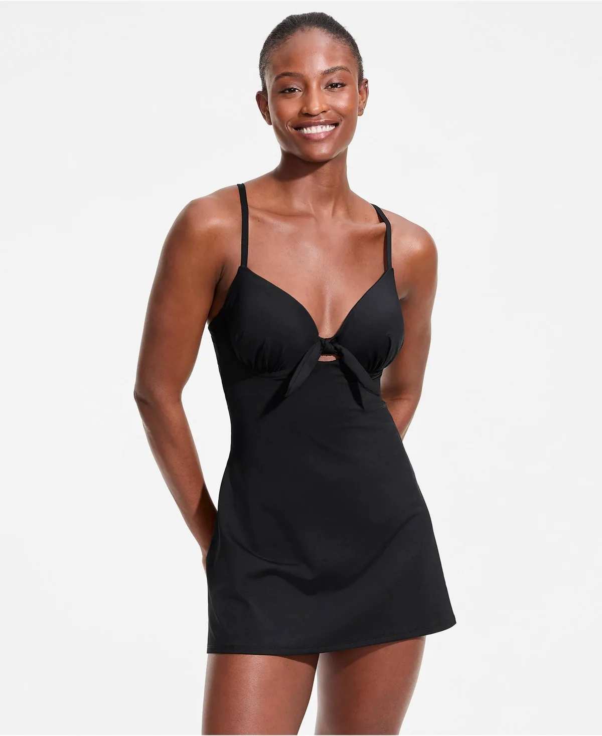 Underwire Lifting Swim Dress by Lands' End