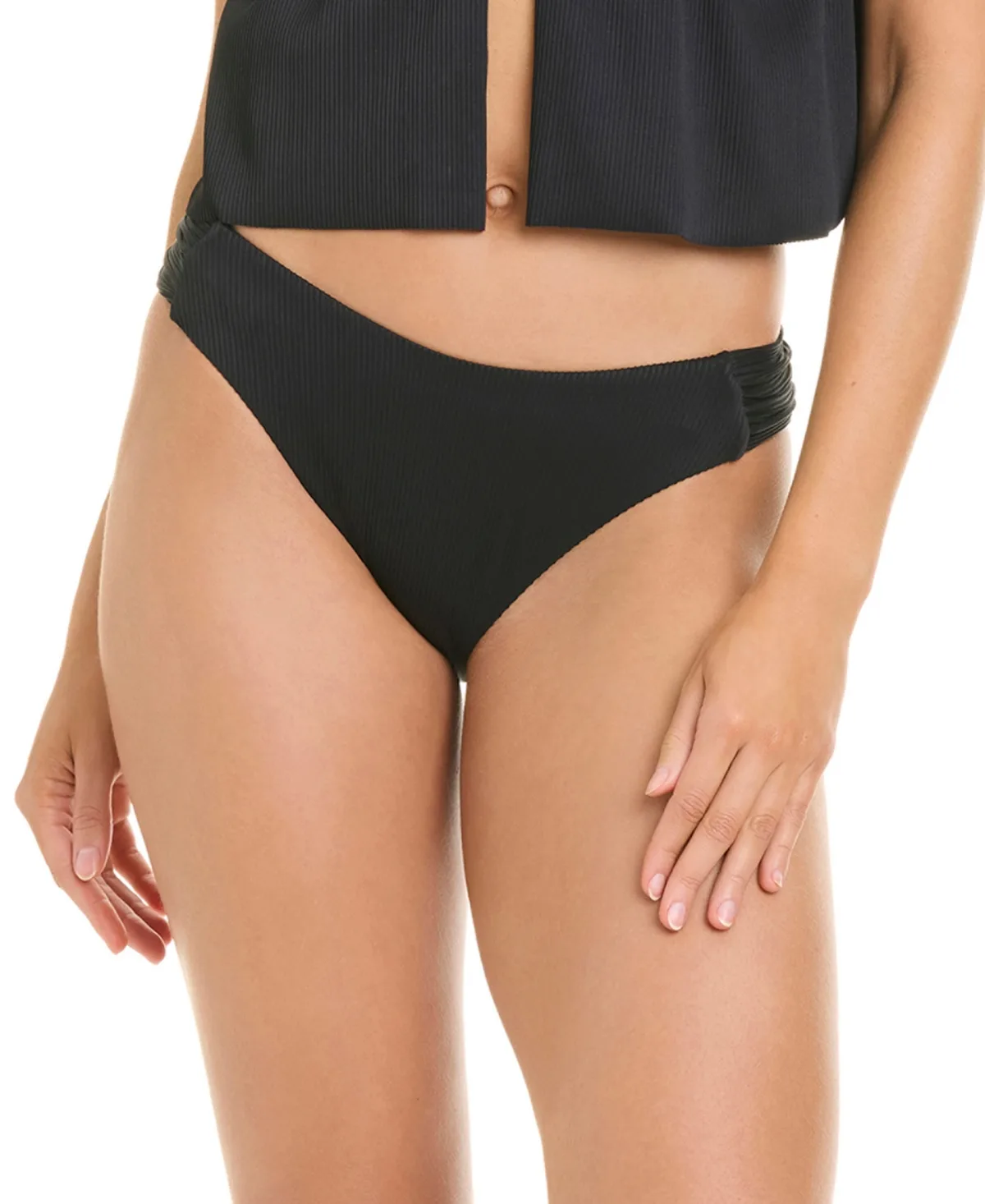 Moonlight Tides Tab Side Hipster Swim Bottoms by Sanctuary