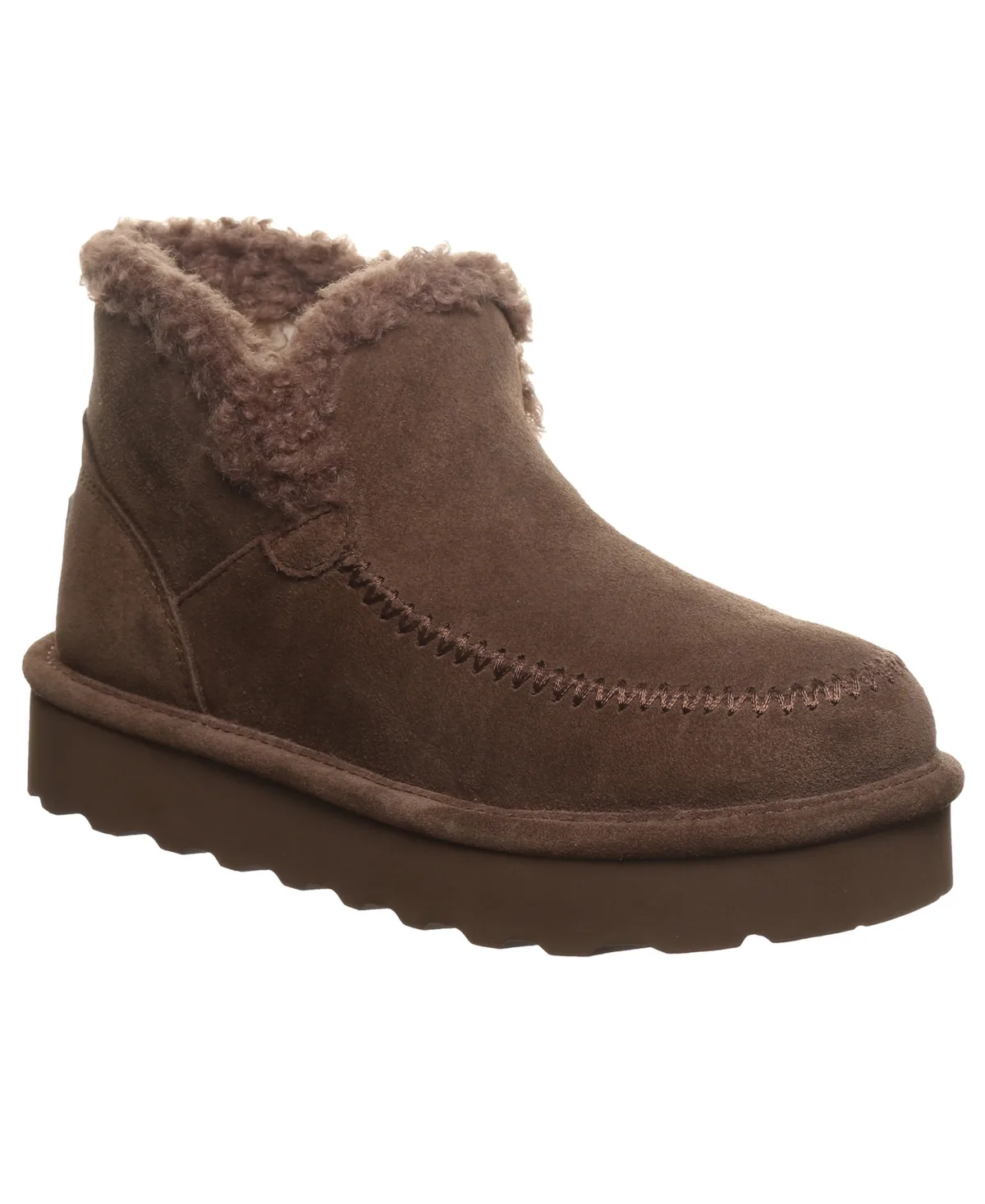 Maeve Platform Slip-On Booties by Bearpaw