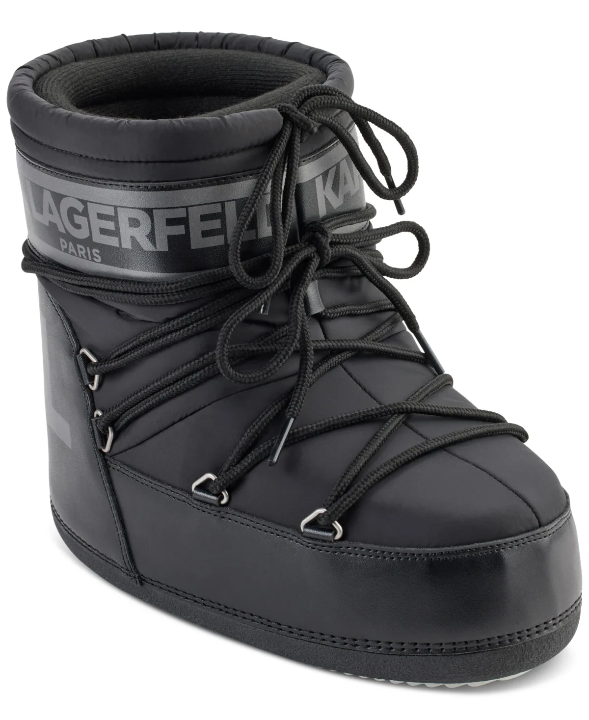 Pavan Lace-Up Cold-Weather Boots by Karl Lagerfeld Paris