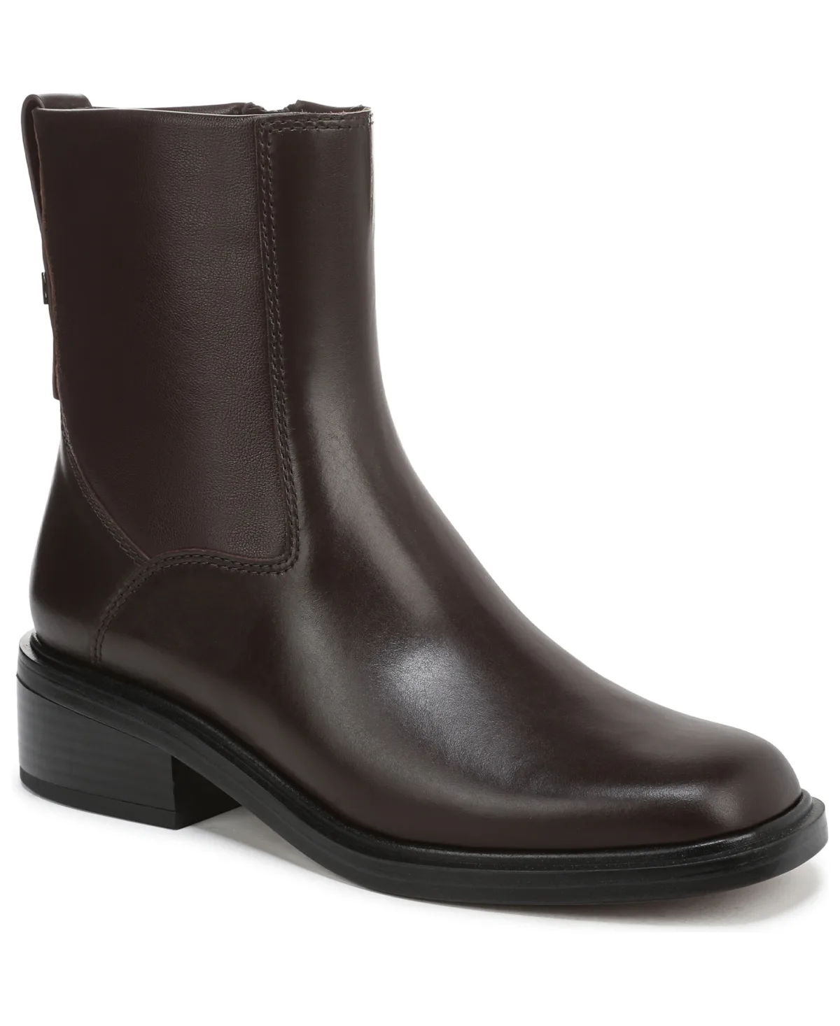 Gracely Block Heel Zip Short Boots by Franco Sarto