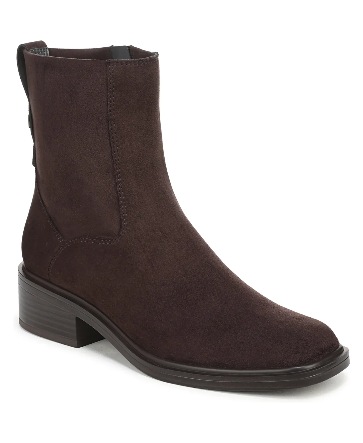 Gracely Block Heel Zip Short Boots