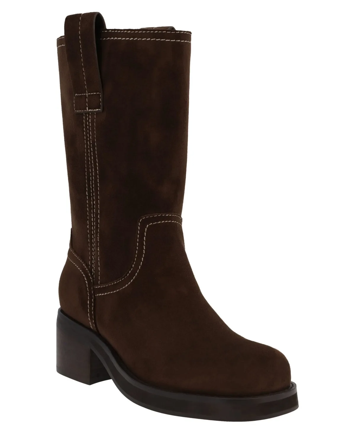 Johanna Moto Mid-Calf Zipper Boots