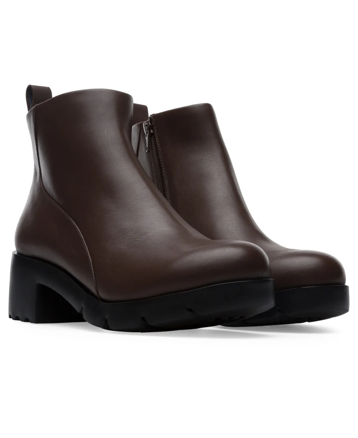 Wanda Leather Ankle-Boot by Camper