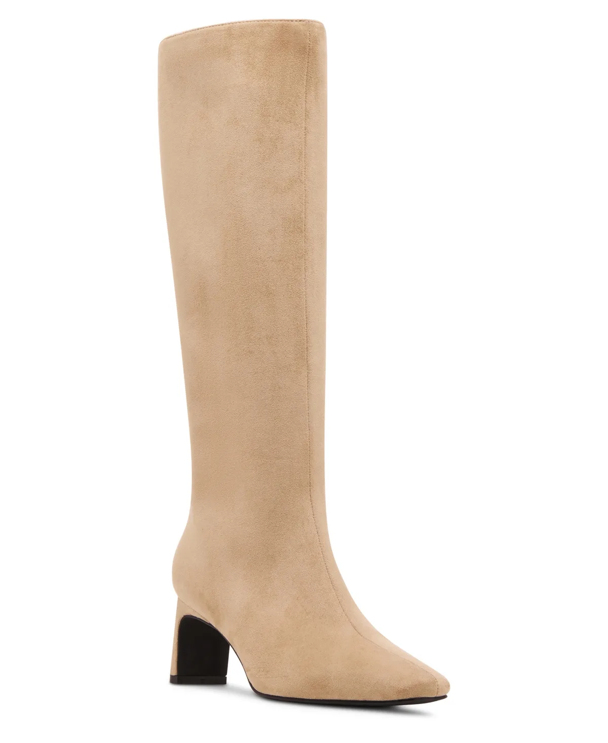 Admyre Wide-Calf Stovepipe Blade Heel Tall Dress Boots by Madden Girl