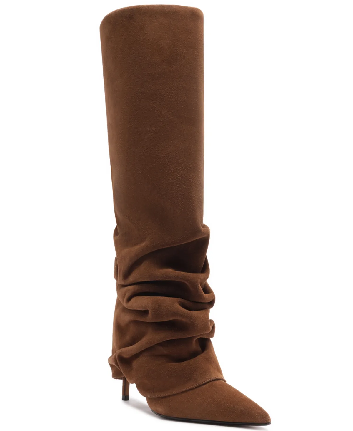 Mikki Up Cloak Pointed Toe Dress Boots by Schutz