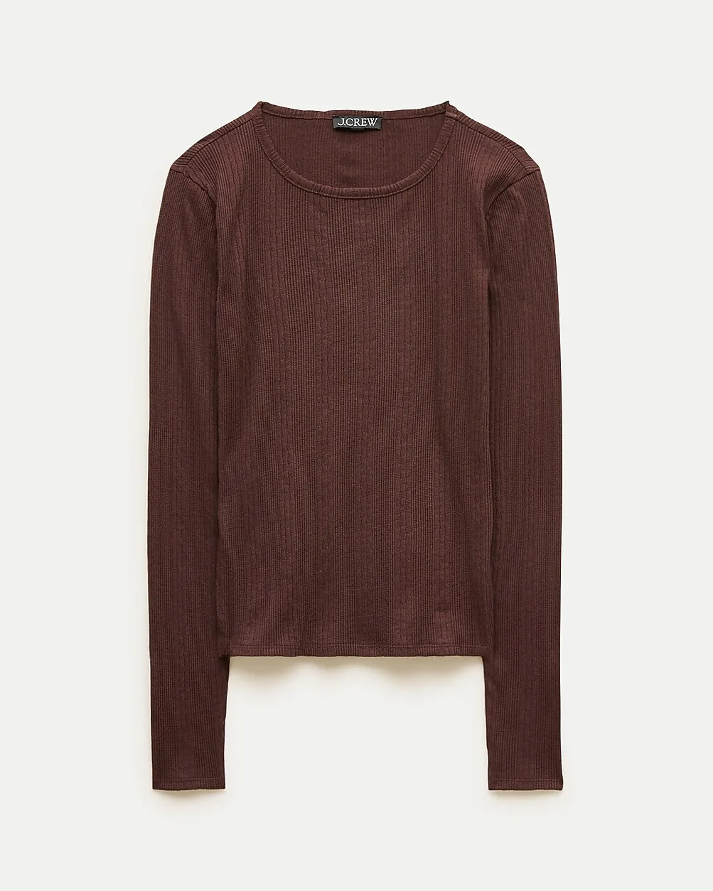 Pointelle Long-Sleeve T-Shirt by J.Crew