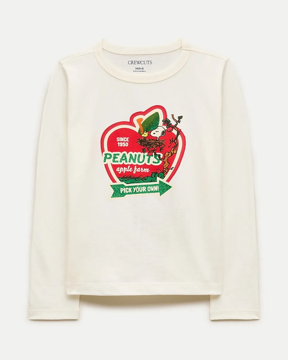 Peanuts® x Crewcuts Apple Farm Graphic T-Shirt by J.Crew