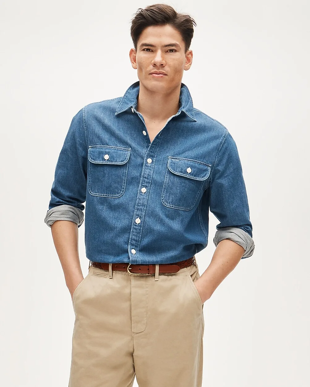 Midweight Denim Workshirt by J.Crew