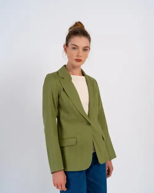 Iona Linen Blazer by Kettlewell