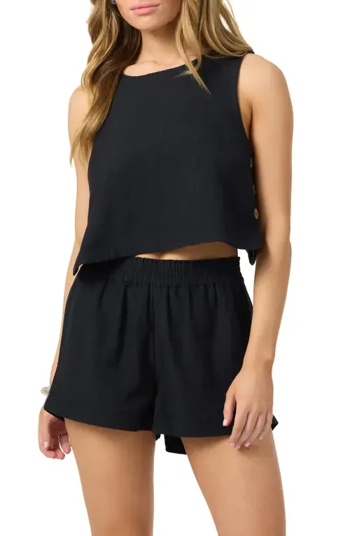 Sanders Side Button Crop Tank by O'Neill
