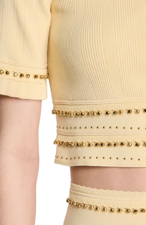Cropped Cardigan with Tassels by SANDRO