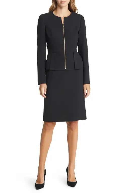 Two-Piece Jacket & Skirt Set by Tahari ASL
