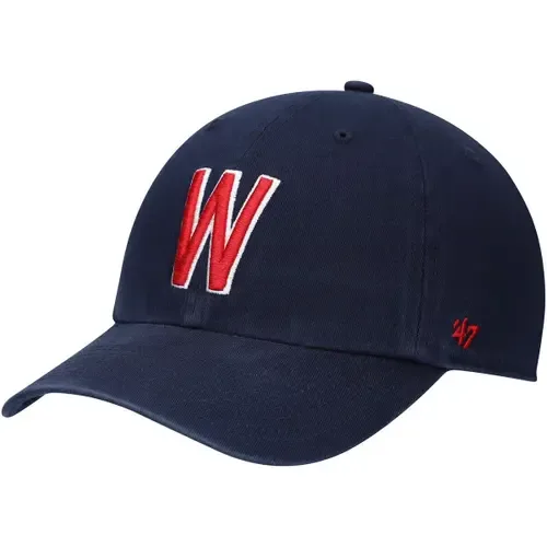'47 Navy Washington Senators 1961 Logo Cooperstown Collection Clean Up Adjustable Hat by '47