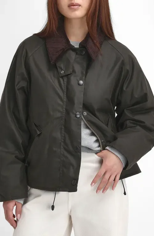 Transport Waxed Cotton Jacket by Barbour