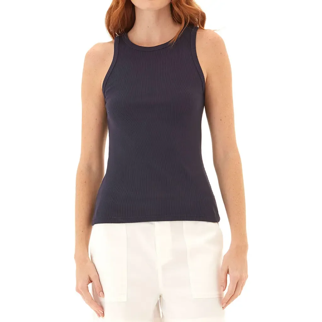 Bailey Feather Ribbed Tank by Threads 4 Thought