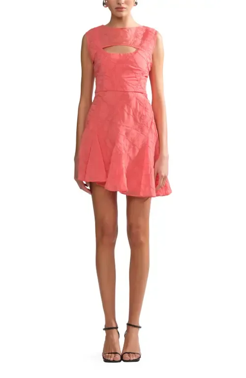 Quartz Asymmetrical Mini Dress by AMUR