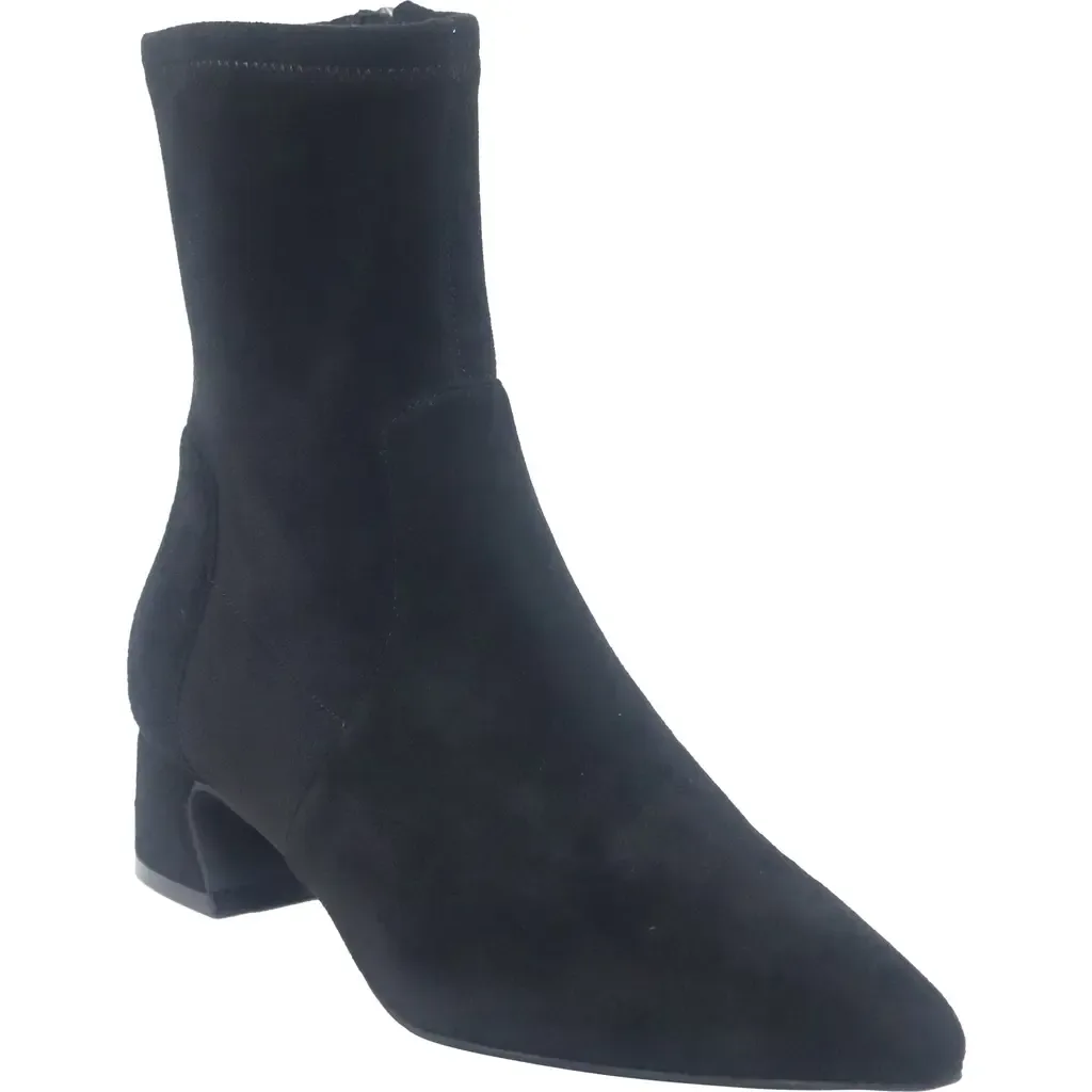 Gallway Short Boot in Black Suede by Gentle Souls