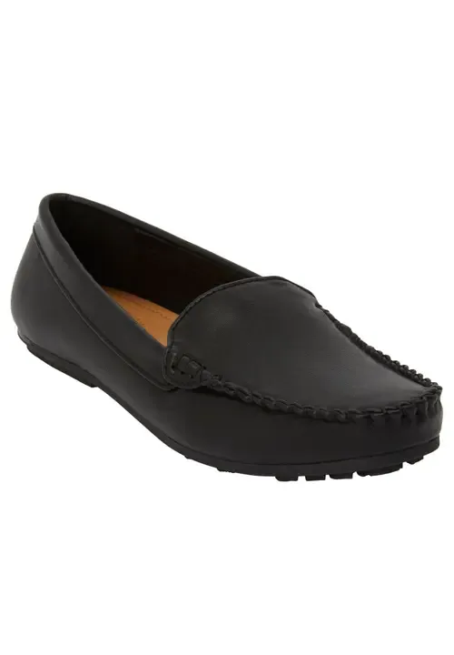 The Milena Slip on Flat by Comfortview