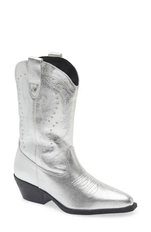 Metallic Western Boot by Bottero