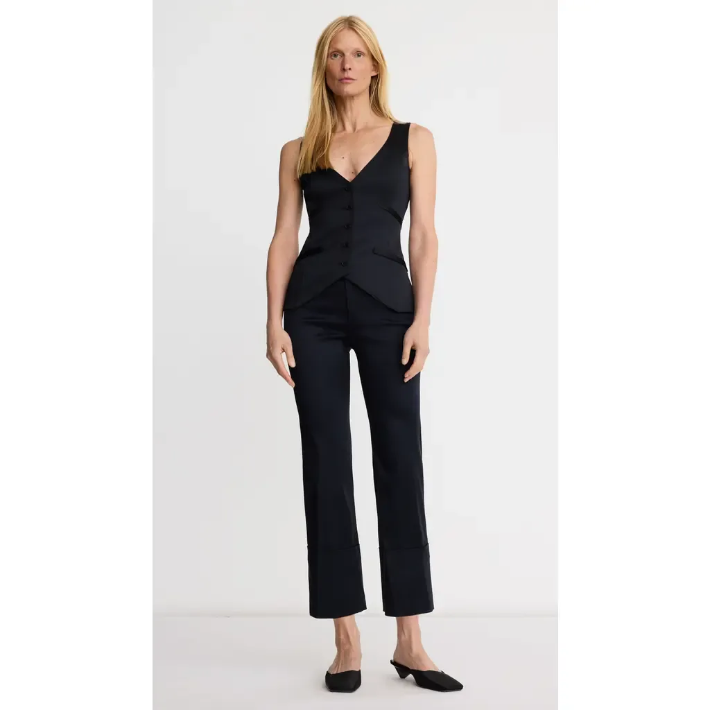 Tuxedo Cuffed Flood Pant by Smythe