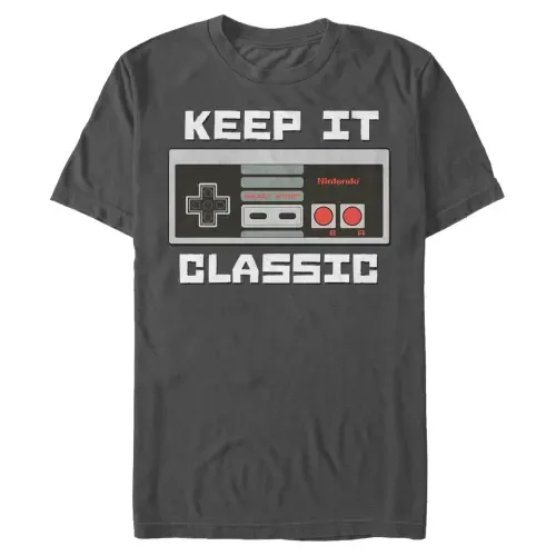 NES Classic Controller Short Sleeve Graphic T-Shirt by NINTENDO