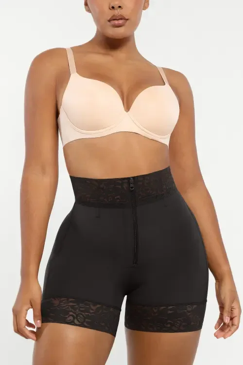 Mid-Rise Steel Boned Butt-Lifting Shorts by Shapellx